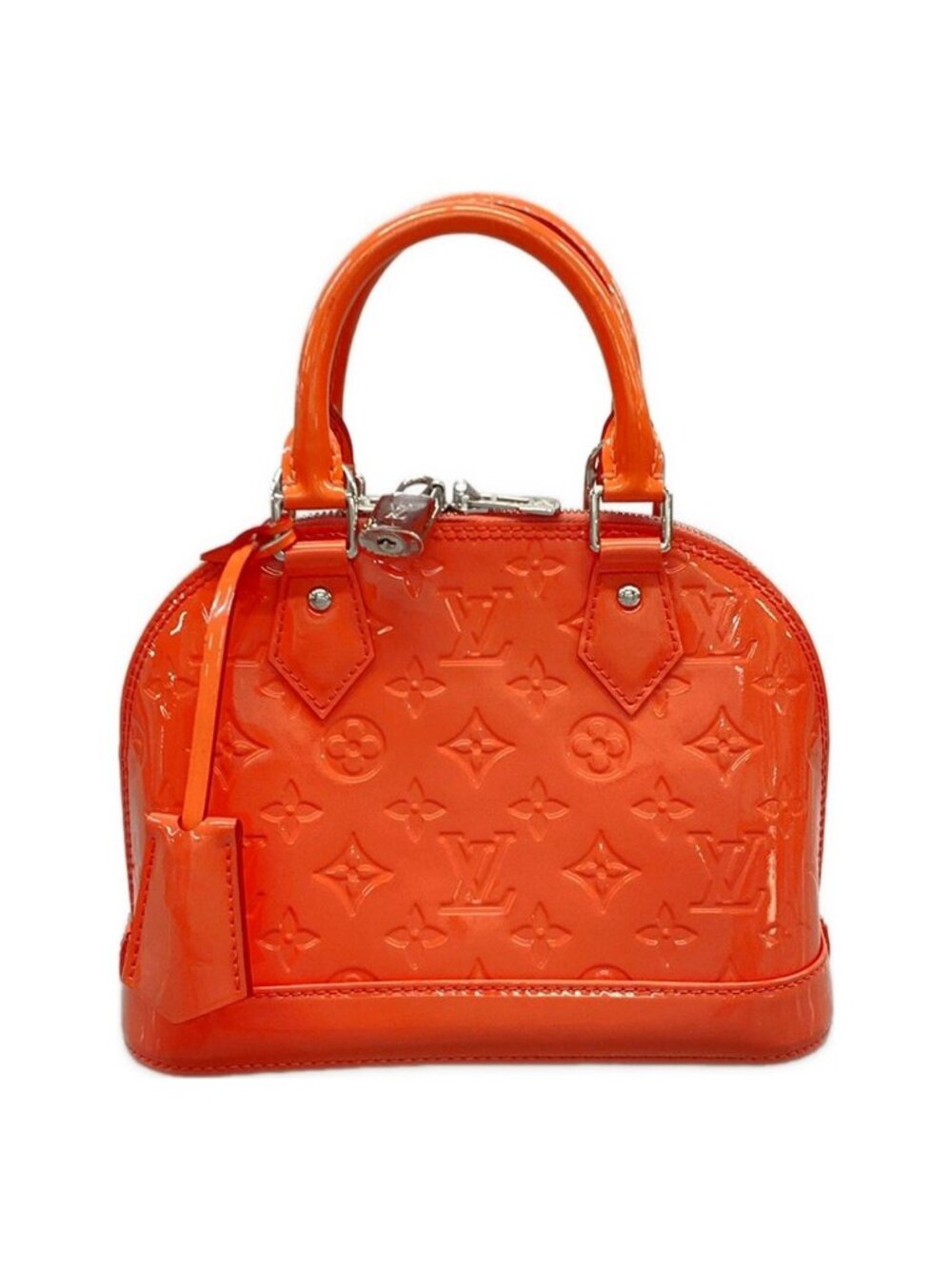 Louis Vuitton Handbag Monogram Vernis Alma BB Poppy Petal Leather